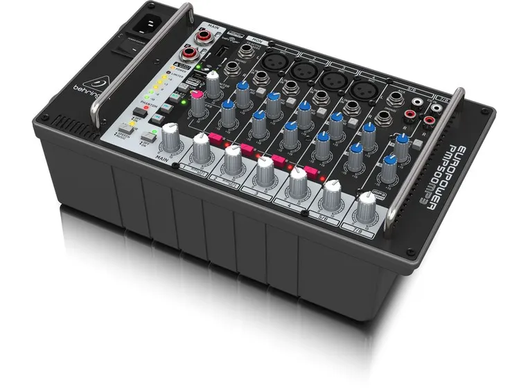 Behringer PMP500MP3 500W 8-Channel Powered Mixer 