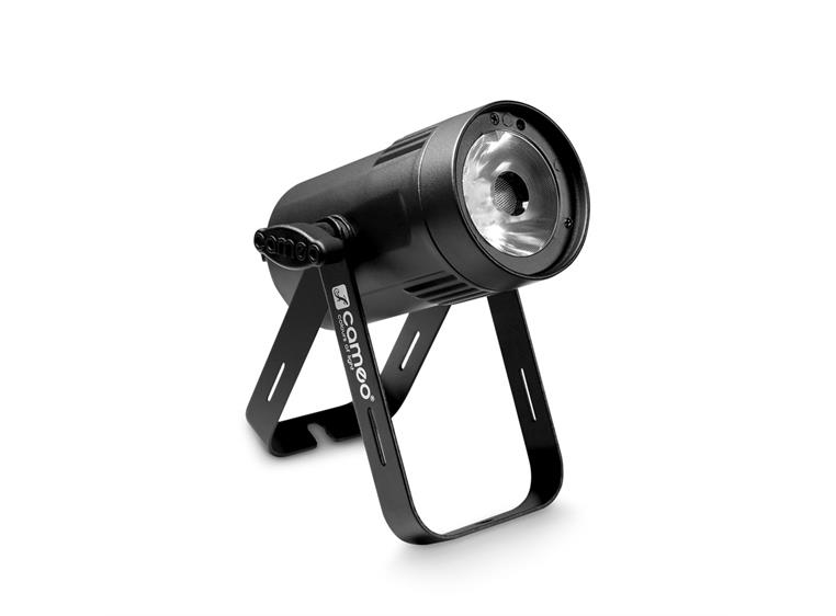 Cameo Q-Spot 15 W Compact Spot Light with 15W warm white LED in black housing
