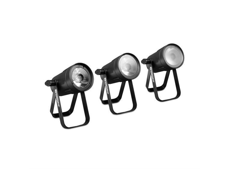 Cameo Q-Spot 15 W Compact Spot Light with 15W warm white LED in black housing