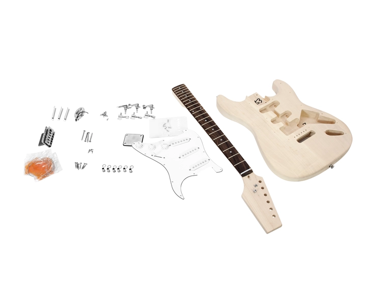 DIMAVERY DIY ST-20 Guitar construction kit 