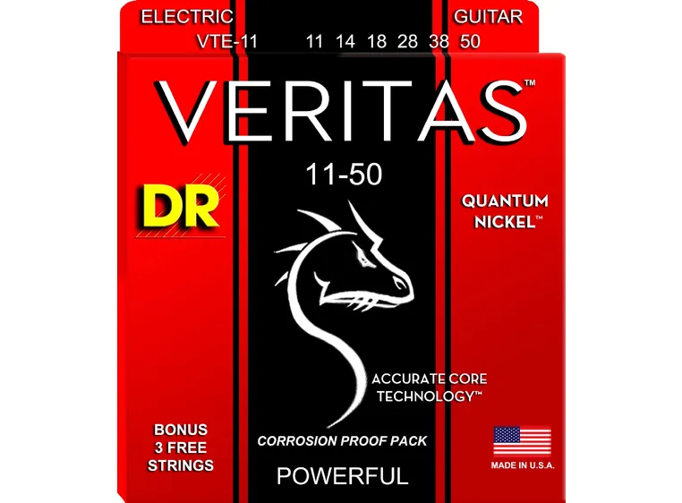 DR Strings VTE-11 Veritas (011-050) Heavy 