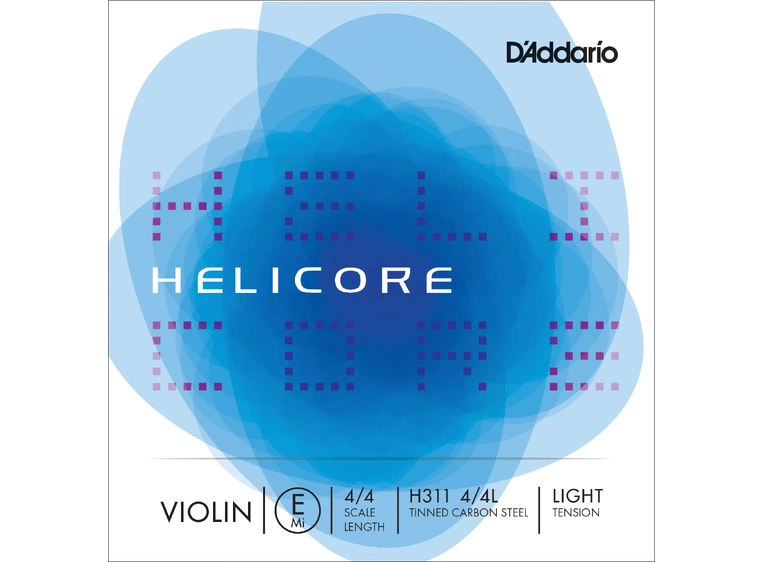 D'Addario H311 4/4L Violin String Helicore E-tinned high-carbon steel 16.8 