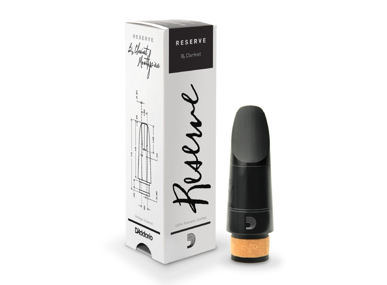 D'Addario MCR-X10 Klarinett munnstykke 1.12mm, Med-Long Facing, American Pitch 