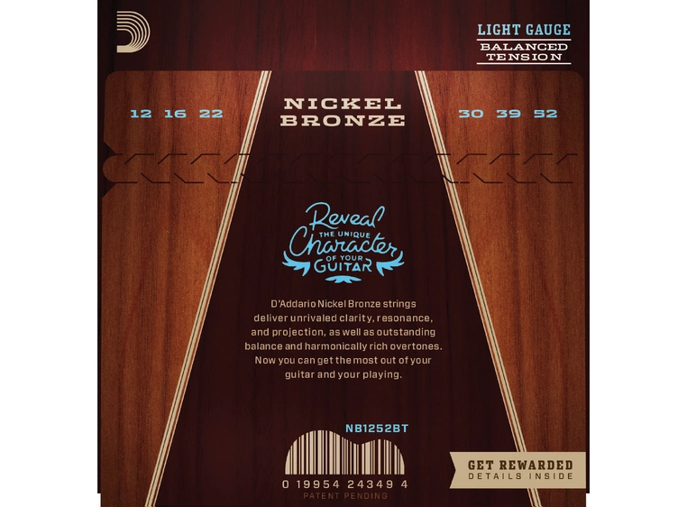 D'Addario NB1252BT (012-052) 