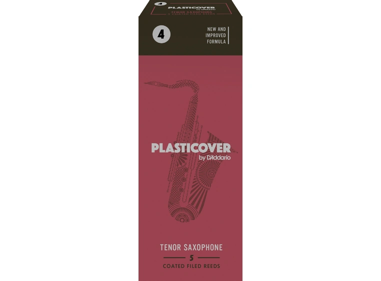 D'Addario RRP05TSX400 Tenorsaksofon Flis Plasticover Tenor Sax 4.0 5 Pack 