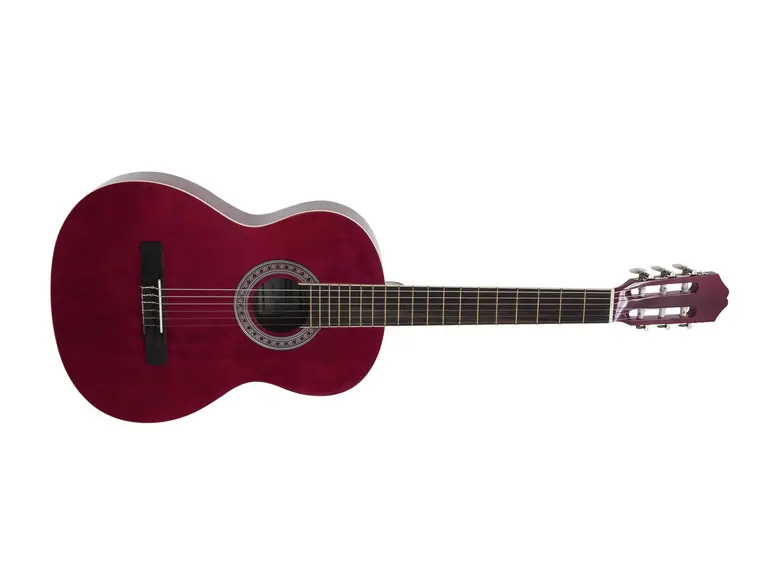 Dimavery AC-303 Klassisk gitar red 