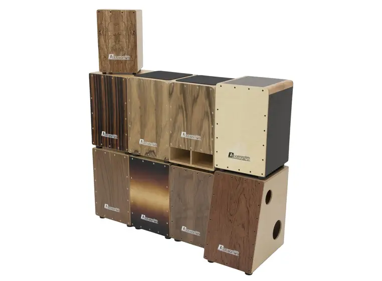 Dimavery CJ-520 Cajon, Walnut 
