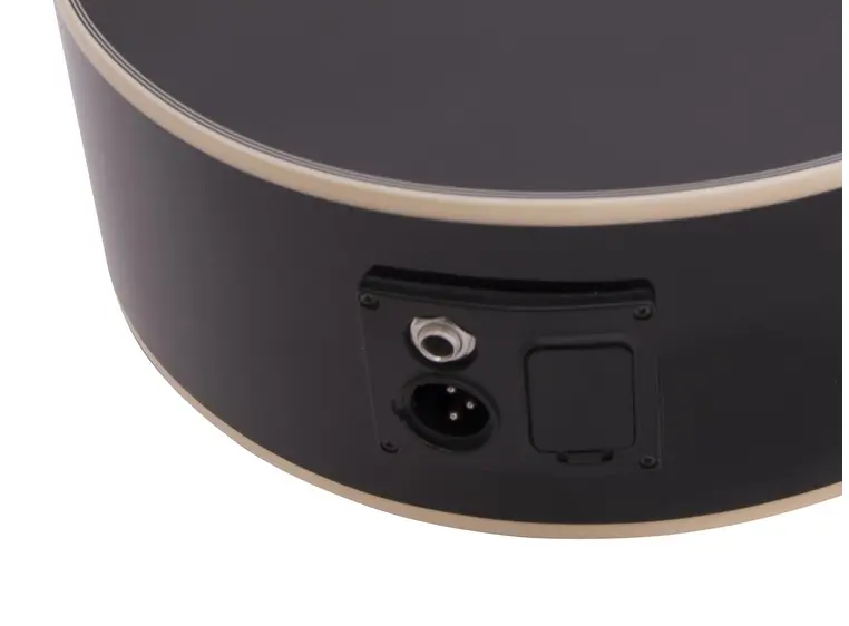 Dimavery CN-600E Klassisk gitar black 