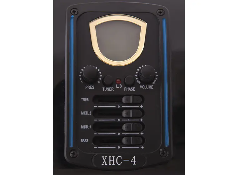 Dimavery CN-600E Klassisk gitar black 