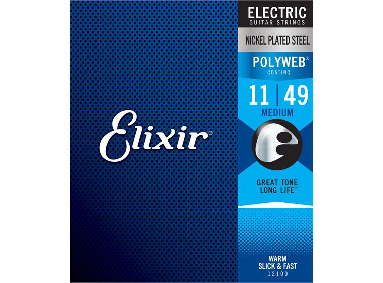Elixir Polyweb Electric Steel Nickel (011-049) 12100