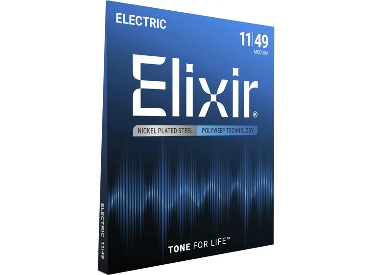 Elixir Polyweb Electric Steel Nickel (011-049) 12100 