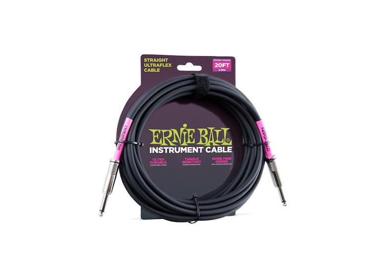 Ernie Ball EB-6046 Cable 20" SS 6m instrumentkabel
