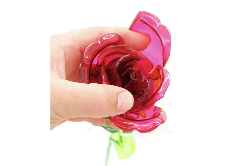 Europalms Crystal rose, burgundy 81cm 12x 