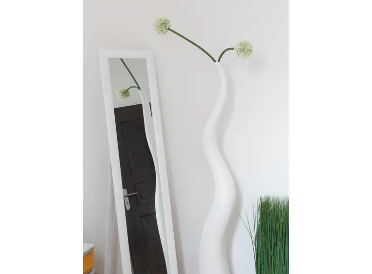 Europalms Design vase WAVE-100, white 