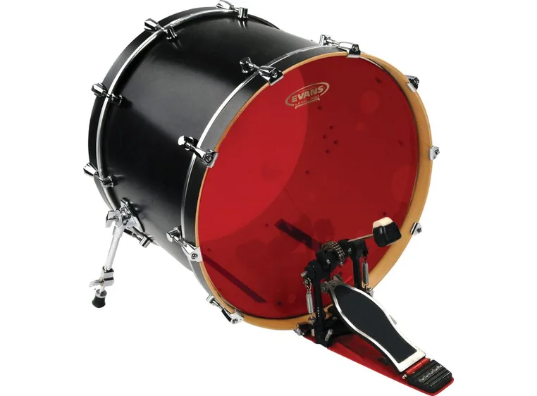 Evans BD22HR 22" Hydralic Oil Red Basstrommeskinn 