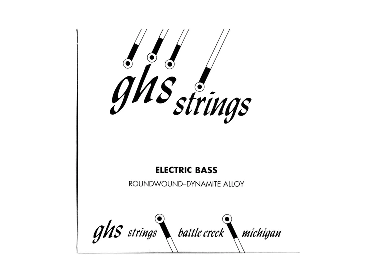 GHS DYB135 Bass Boomers enkel streng 135 