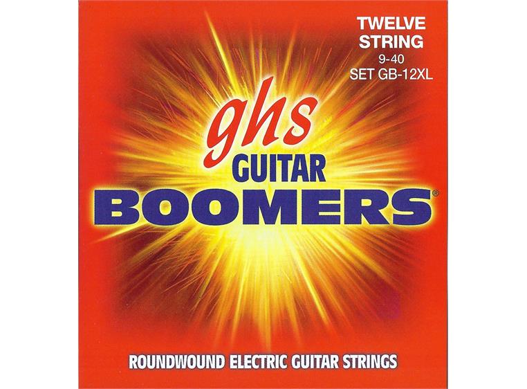 GHS GB-12XL Boomers (009-040) 12-String Xtra Light