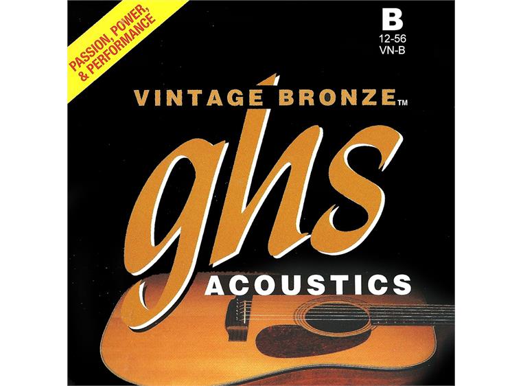 GHS VN-B Vintage Bronze (012-056) Bluegrass