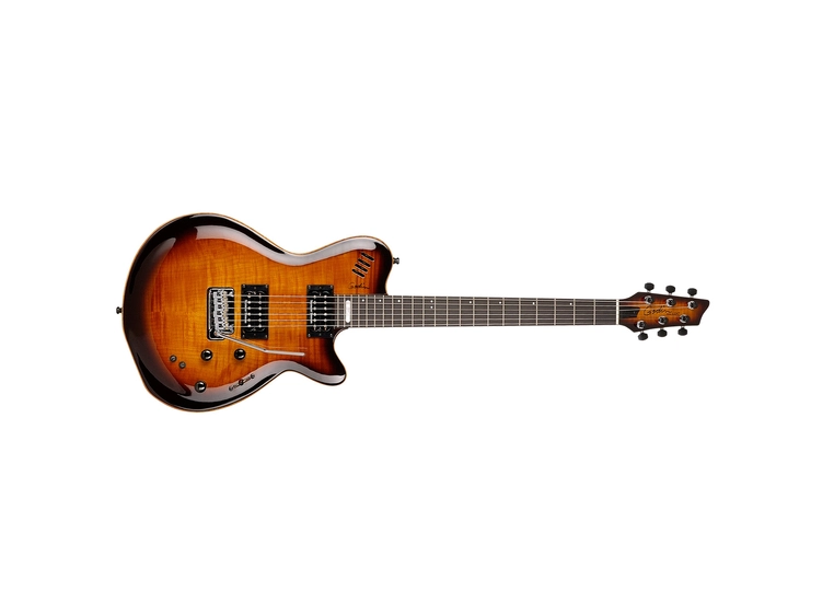 Godin LGXT Cognac Burst Flame AA Inkl. Gig Bag 