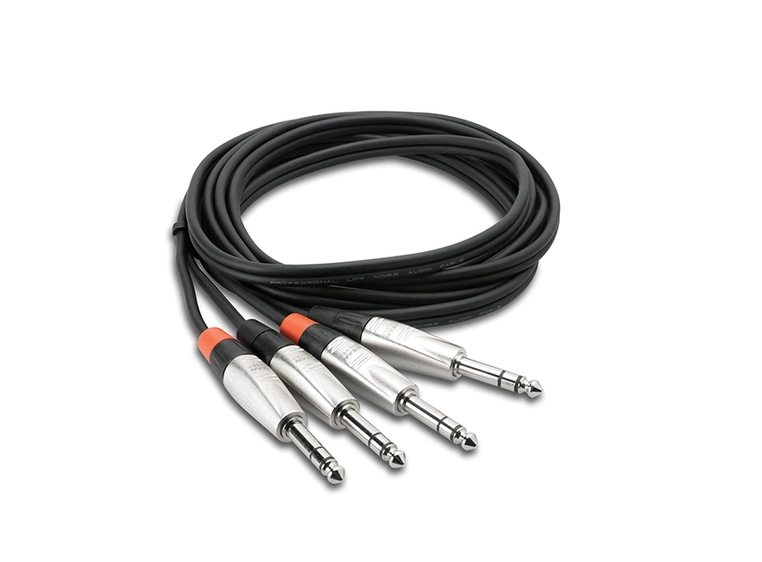 Hosa HSS-015x2 dobbel StJ/StJ loddbare 4,5m 