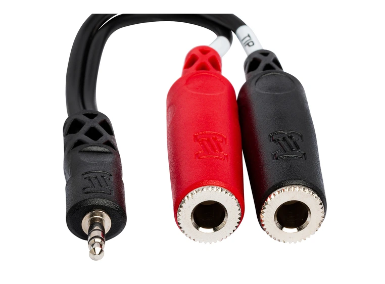 Hosa YMP137 Y-kabel. MiniJstereo/2xJF 
