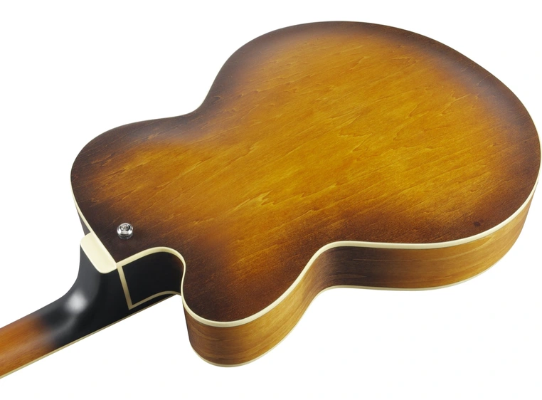 Ibanez AF55-TF Artcore Transparent Black Flar 