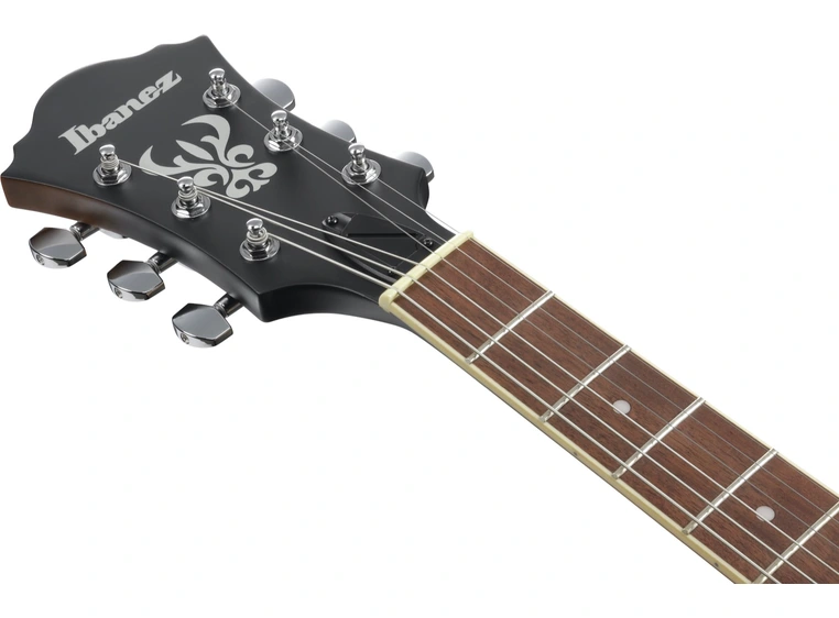Ibanez AF55-TF Artcore Transparent Black Flar 