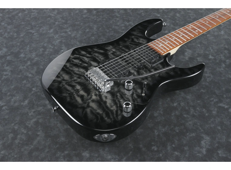 Ibanez GRX70QA-TKS Transparent Black Sunburst 