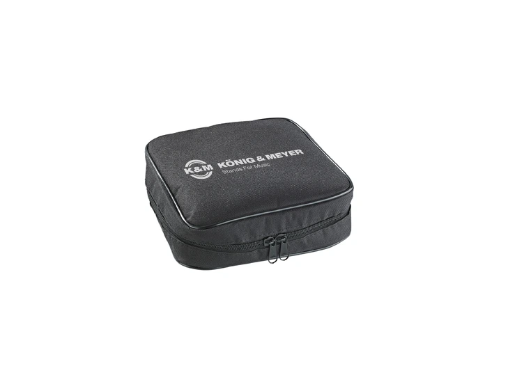 K&M 12248 Music stand light Concert black inc. batteries,  5v pwr & case 