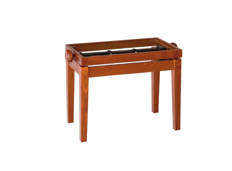 K&M 13740 Pianobenk tre-ramme, cherry matt finish 