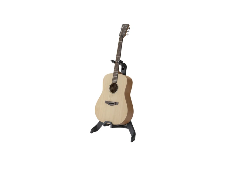 K&M 17650 Gitarstativ »Carlos« Sort Høyt stativ med A-ramme 