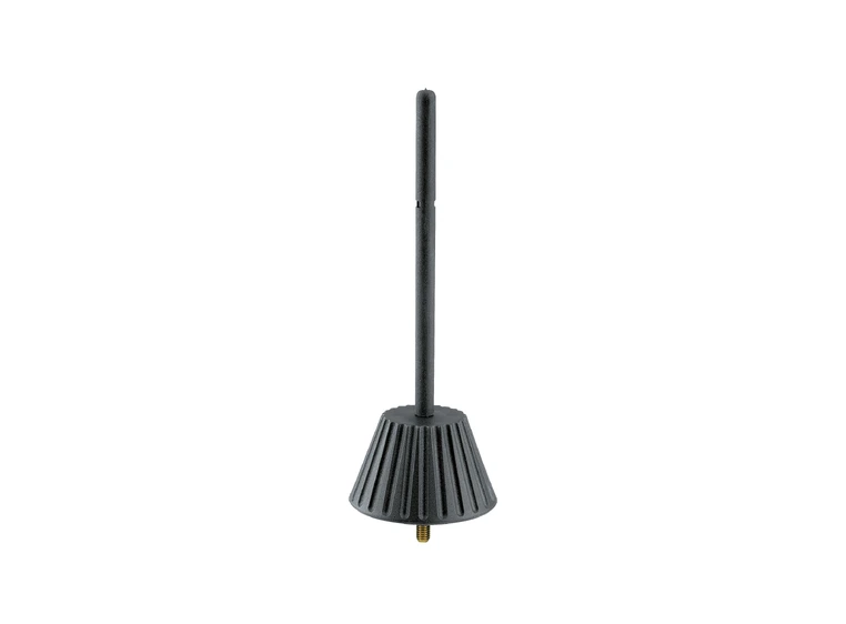 K&M 17782 Blokkflytestativ peg, Sort for sopran/piccolo blokkfløyter ø6.5mm 
