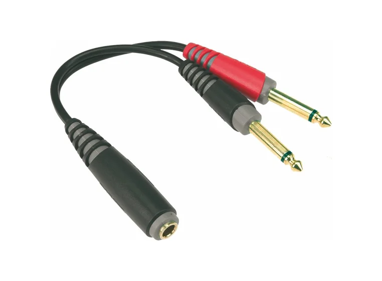 Klotz AYS-5 Y-Kabel Jack Stereo Hun til 2x Jack Han Mono 0,2 m 