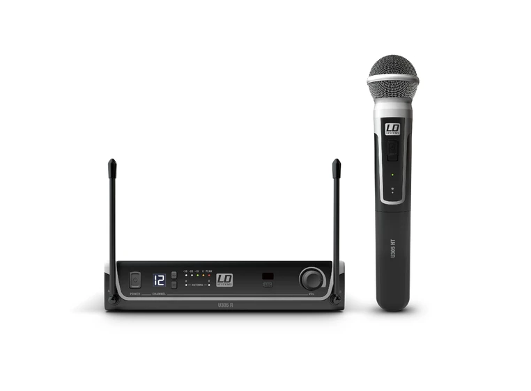 LD Systems U305 HHD Wireless Microphone System with Dynamic Handheld Microphone 