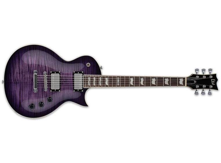 LTD EC 256 See Thru Purple Sunburst 