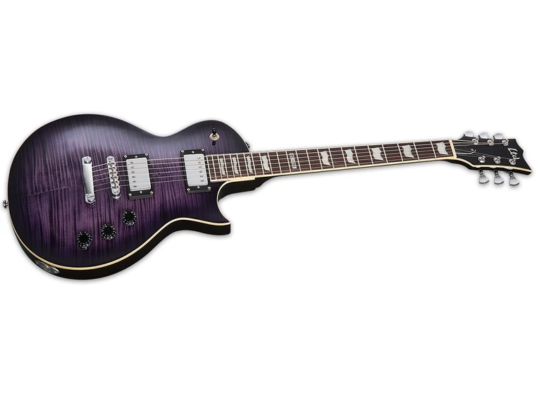 LTD EC 256 See Thru Purple Sunburst 
