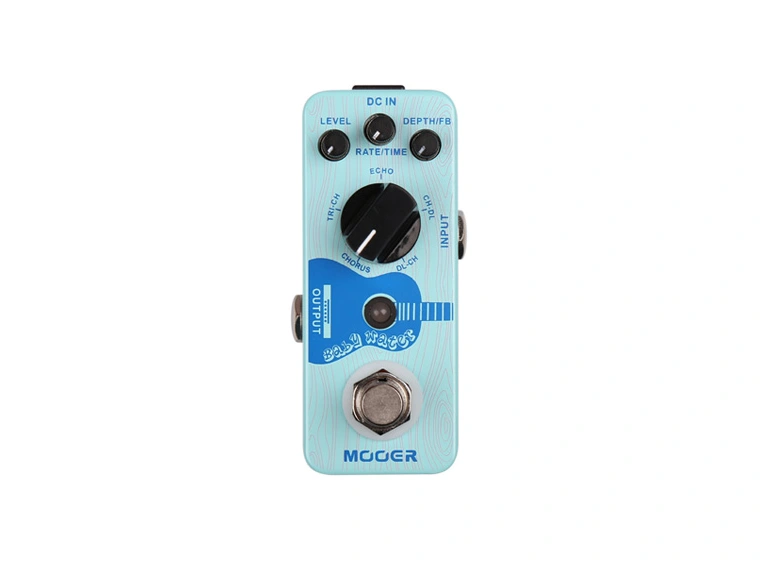 Mooer BabyWater Acousctic Guitar Delay & Chorus Pedal 