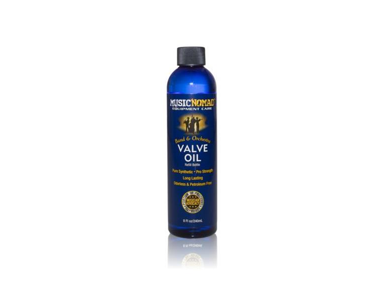 Music Nomad MN750 Valve Oil (Refill) Pro Strength & Pure Synthetic 240ml