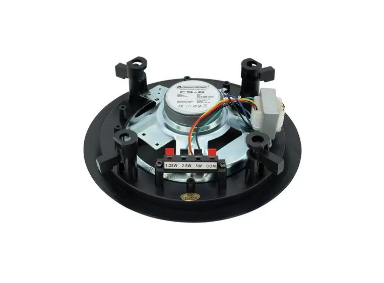 OMNITRONIC CS-6 Ceiling Speaker black 