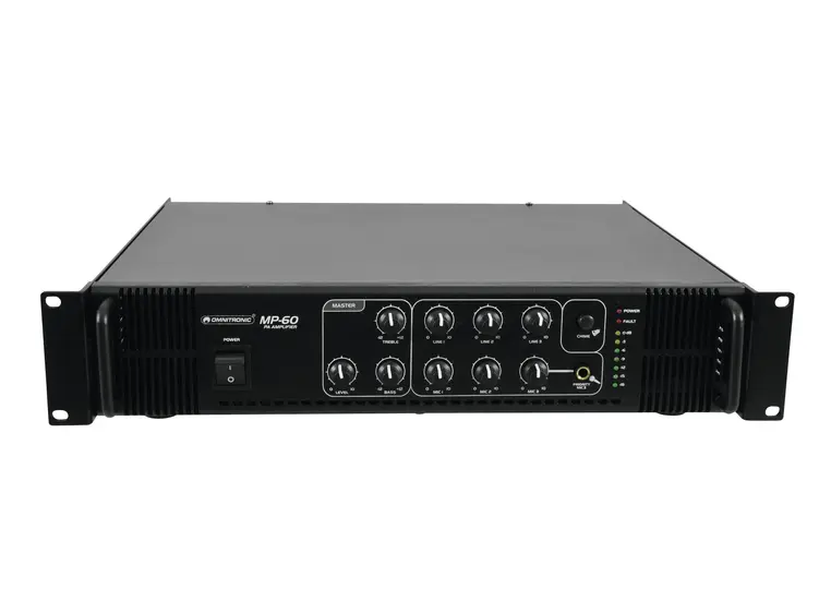 OMNITRONIC MP-60 PA Mixing Amplifier 