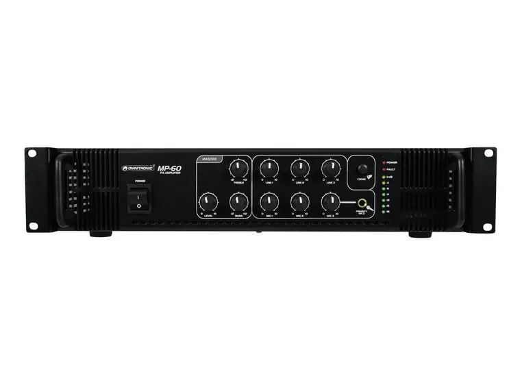 OMNITRONIC MP-60 PA Mixing Amplifier 