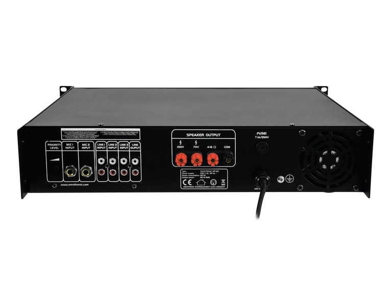 OMNITRONIC MP-60 PA Mixing Amplifier 