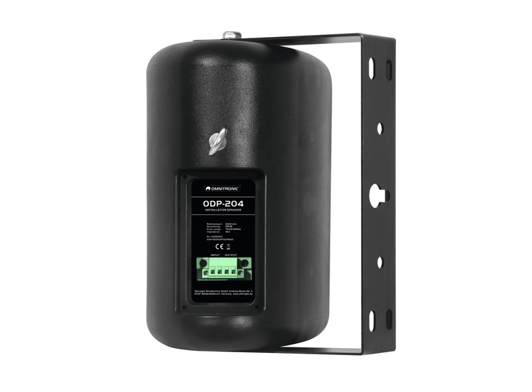 OMNITRONIC ODP-204 Installation Speaker black 2x 16 ohms 