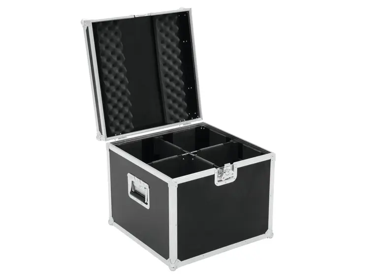 ROADINGER Flightcase 4x PAR-56 spot long 