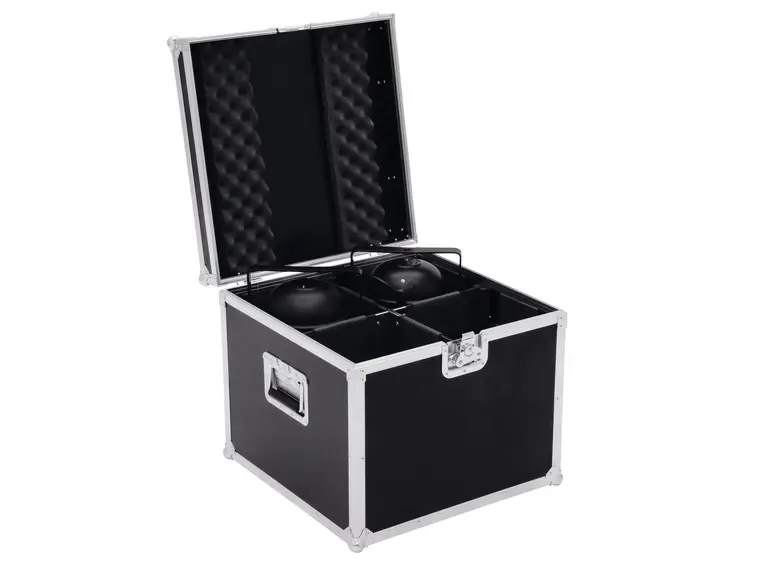 ROADINGER Flightcase 4x PAR-56 spot long 