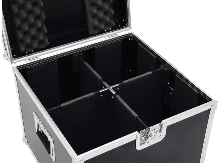 ROADINGER Flightcase 4x PAR-56 spot long 