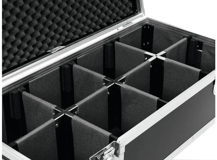 ROADINGER Flightcase 8x AKKU UP-4 