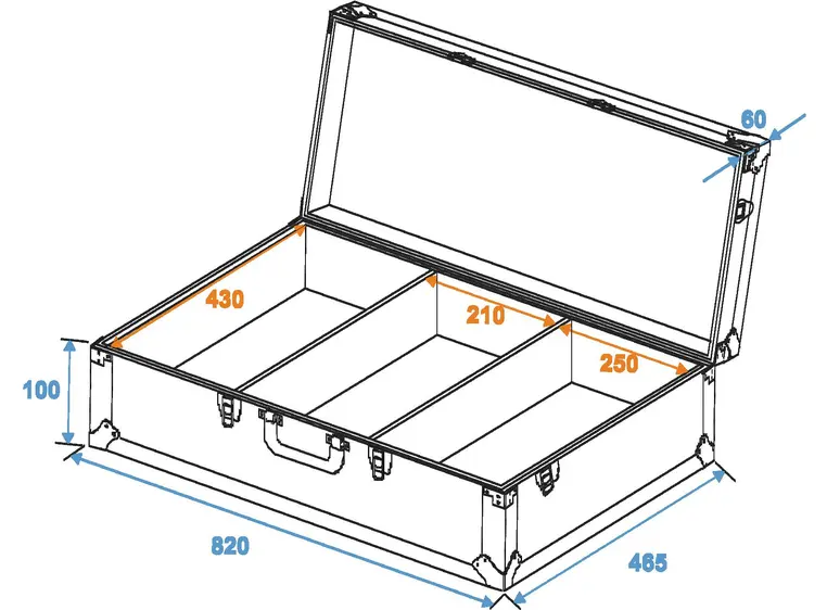 ROADINGER Universal console DIGI-1 2xCD/1xM-10 sil 