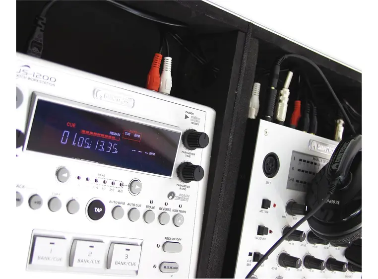 ROADINGER Universal console DIGI-1 2xCD/1xM-10 sil 