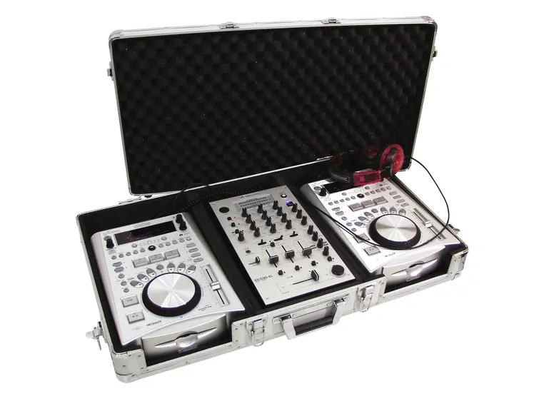 ROADINGER Universal console DIGI-1 2xCD/1xM-10 sil 